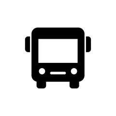 Bus icon vector illustration. bus sign and symbol. transport symbol