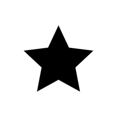 Star Icon vector illustration. rating sign and symbol. favourite star icon