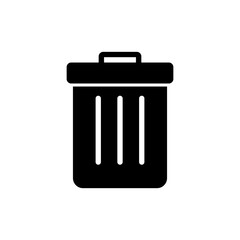 Trash icon vector illustration. trash can icon. delete sign and symbol.