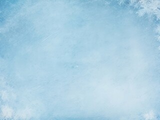 Obraz premium Abstract textured background resembling a frozen ice surface in soft blue tones. Perfect for winter-themed designs, holiday backdrops, or minimalist projects.