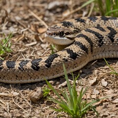 Ecological Interaction with Eastern Diamondback Rattlesnake in Its Natural Habitat