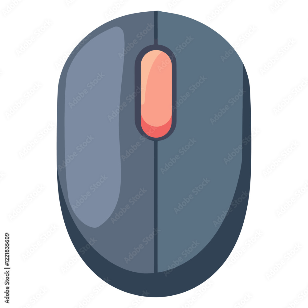 Poster mouse click illustration design electronics vector