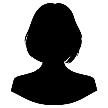 recommend clip art: Avatar profile silhouette portrait image vector