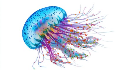 Vibrant Jellyfish