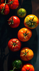 poster of fresh tomatoes