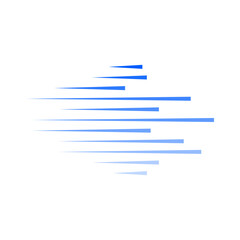 Comic speed motion lines. Vector illustration.