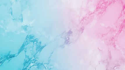 Soft Pastel Marble Pattern with Light Blue and Pink Tones