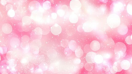 Obraz premium Soft Pink Bokeh Background for Bright and Elegant Design Projects