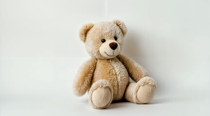 Obraz premium teddy bear white background