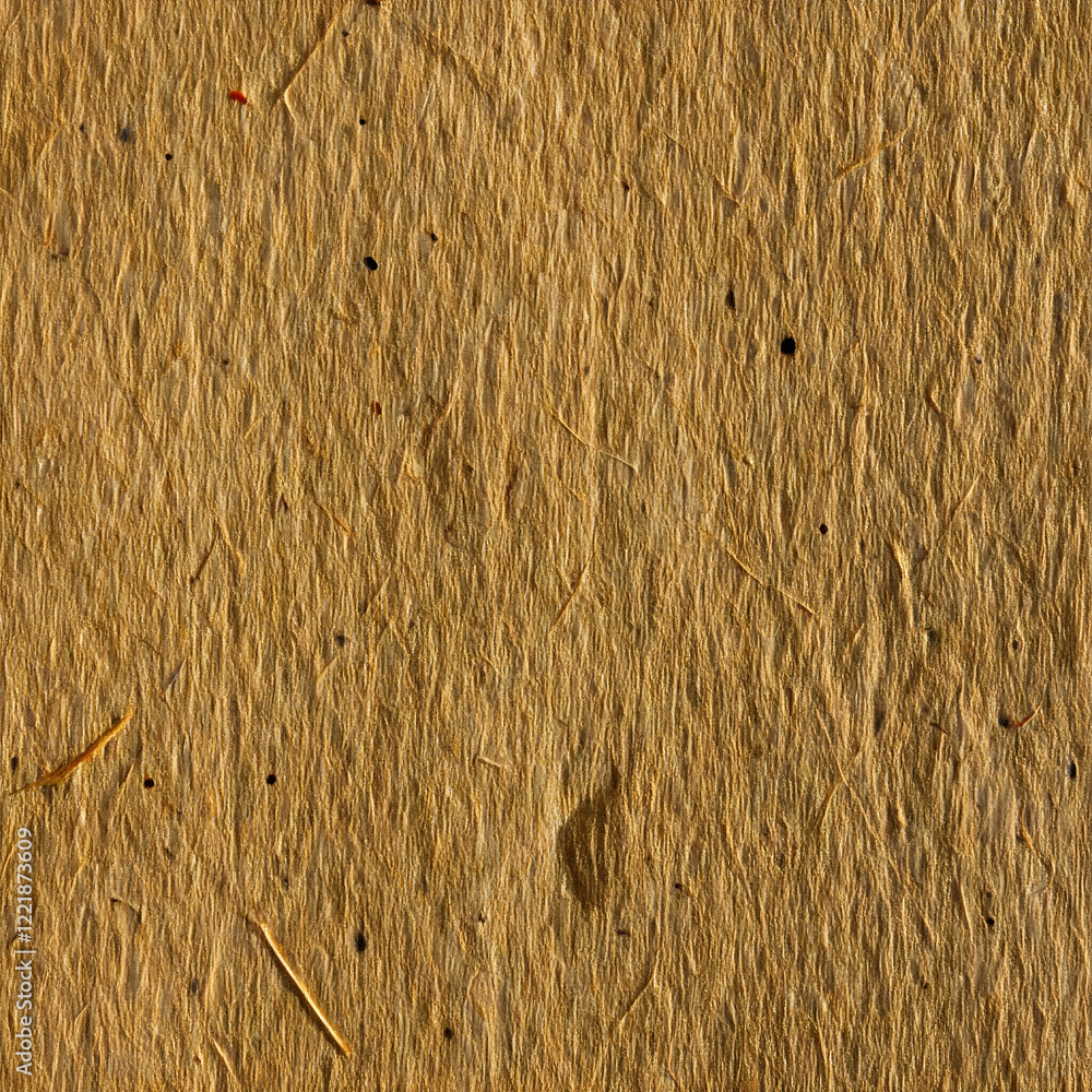 Poster dark brown handmade paper with visible fibers and texture creating a natural and organic background
