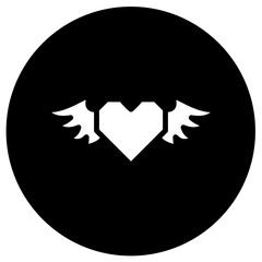 Icon design with a Valentine's theme