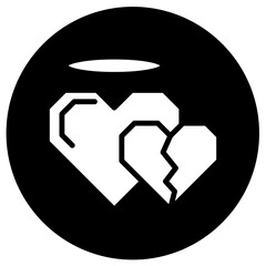 Icon design with a Valentine's theme