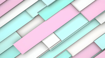Obraz premium Pastel 3D Abstract Background