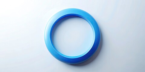 Fototapeta premium Minimalist Blue Loading Circle Animation, White Background, Loading Screen, Progress Indicator, Spin Circle, Circle Loading, Loading Animation GIF, Blue Circle Loading, Simple Loading, Website Loading