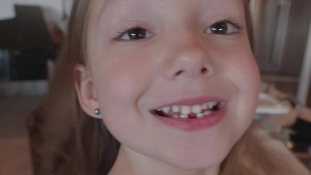 Girls First Lost Tooth