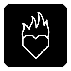 Icon design with a Valentine's theme