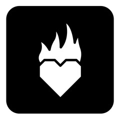 Icon design with a Valentine's theme