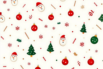 Festive Holiday Illustration Background