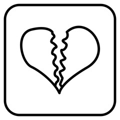 Icon design with a Valentine's theme