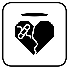 Icon design with a Valentine's theme