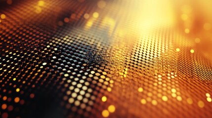 Abstract Gold And Black Textured Surface