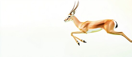 Fototapeta premium Gazelle Leaping