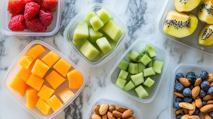 Healthy Snack Prep: Delicious and Convenient Fruit and Nut Combinations