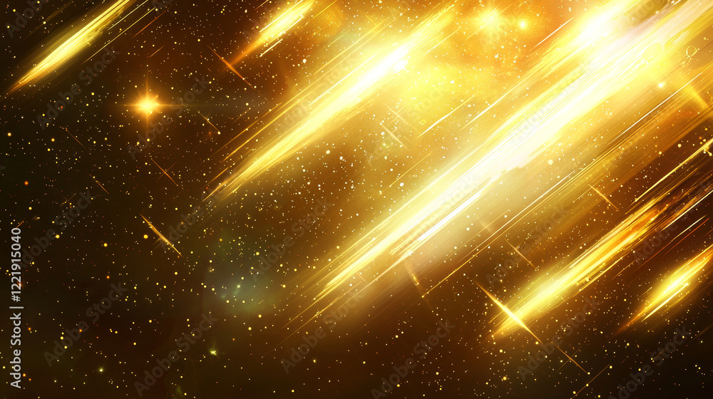Canvas Prints 3d abstract comet universe texture shimmering glittering metal plastic glass shiny elegant future fa