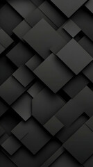 Abstract Black Geometric Background Illustration