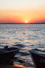 atardecer