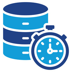 Real Time Data Dual Tone Icon