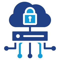 Network Slicing Dual Tone Icon