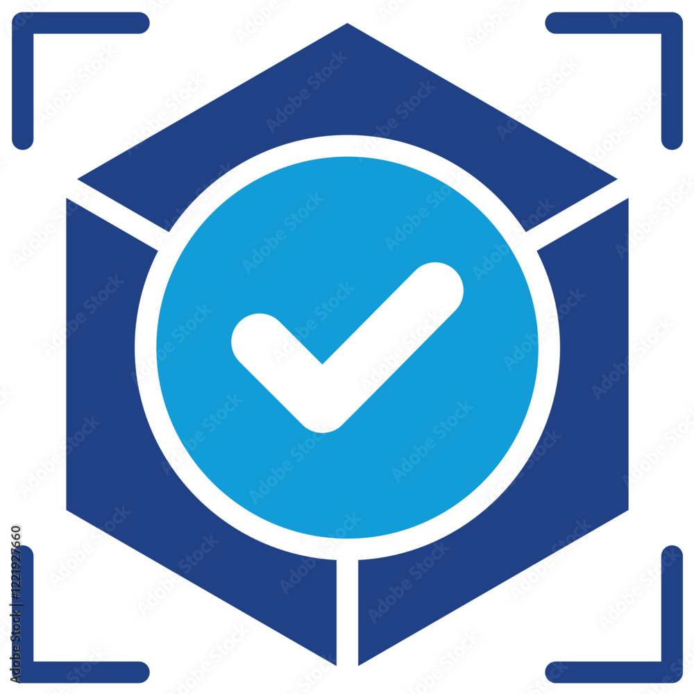 Poster object detection dual tone icon
