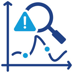 Anomaly Detection Dual Tone Icon