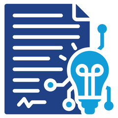 Smart Contract Dual Tone Icon