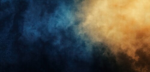 Luxurious suede feel on a gradient shifting from blue to gold