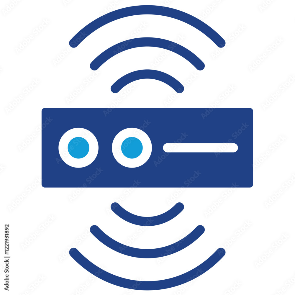 Poster sensor data dual tone icon