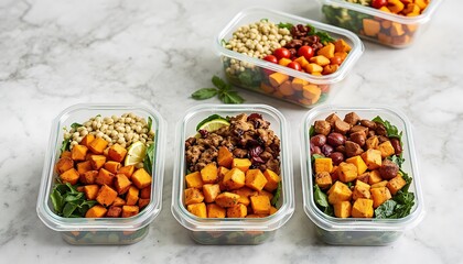 Delicious Roasted Sweet Potato Quinoa Meal Prep Bowls