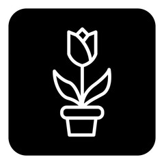 flower icon design