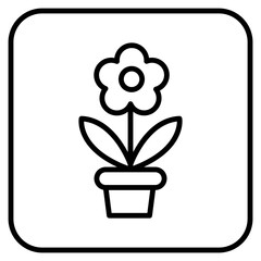 flower icon design