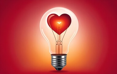Hearts, fluorescent lights, heart light, love background image