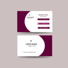 Business card design template, Clean professional business card template, Visiting card, business card template