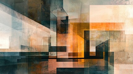an image featuring overlapping architectural forms, creating a layered effect that suggests depth and complexity.