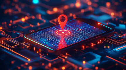 Urban Navigation Redefined Futuristic Geolocation Technology