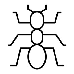 Ant outline icon