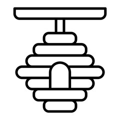 Hive outline icon