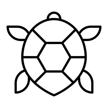 recommend clip art: Turtle outline icon