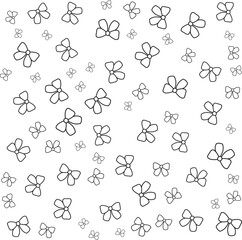 Fototapeta premium Ribbon Seamless Pattern