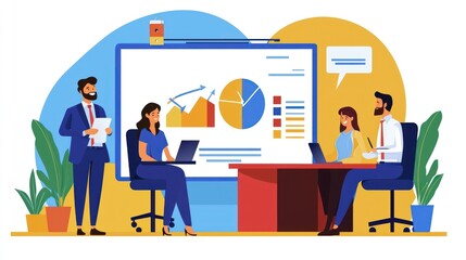 Business Team Meeting Presentation