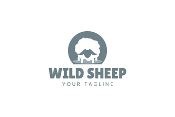 illustrator design creative sheep logo design sheep icon modern company logo, sheep logo icon vector design